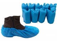 Premier Blue Polythene Overshoes 16" x 100 pcs